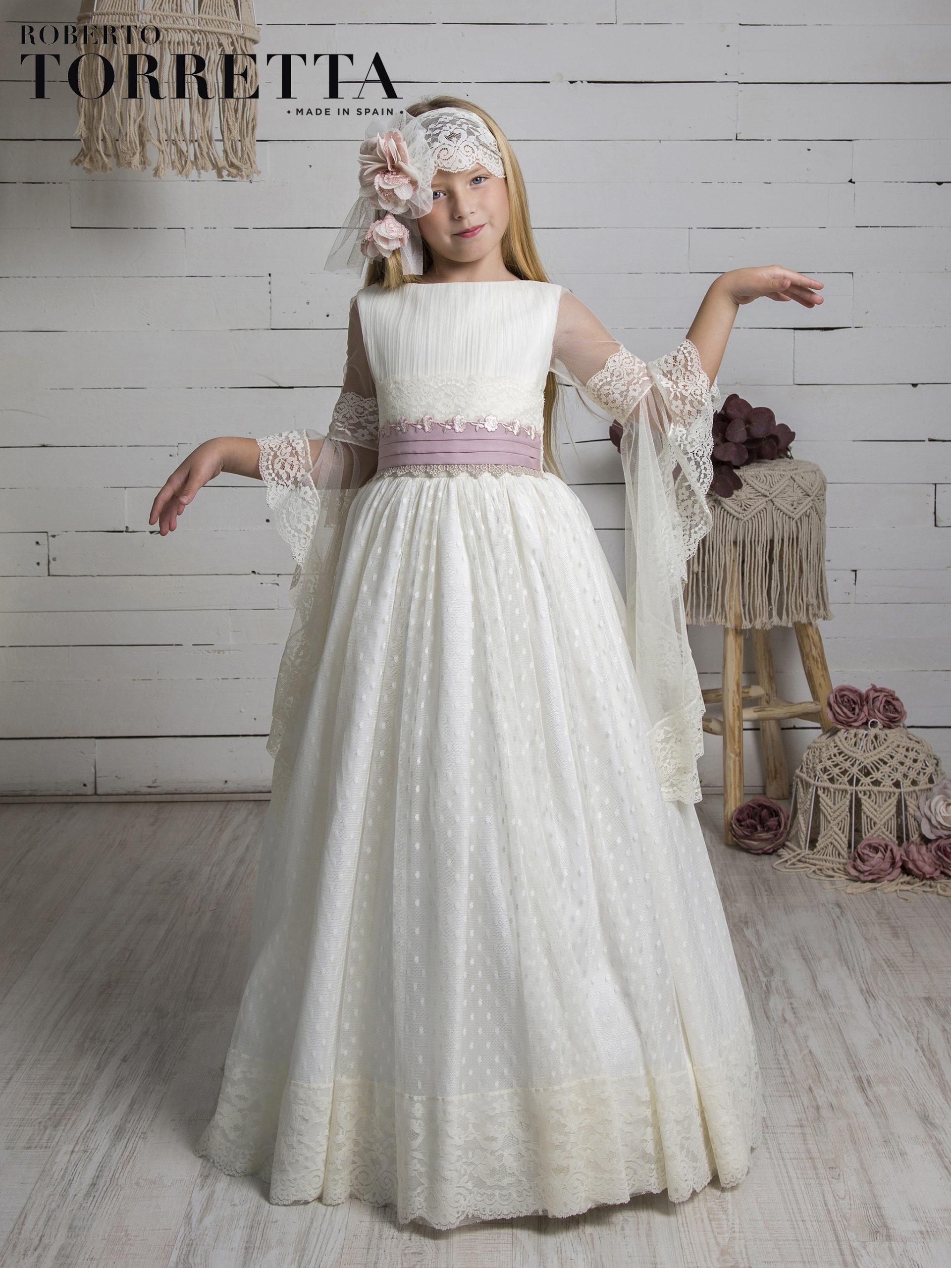 Baunda Vestidos Comunion Roberto Torretta 2021 Vestidos De Primera
